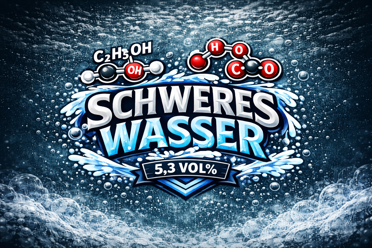 Schweres Wasser Logo